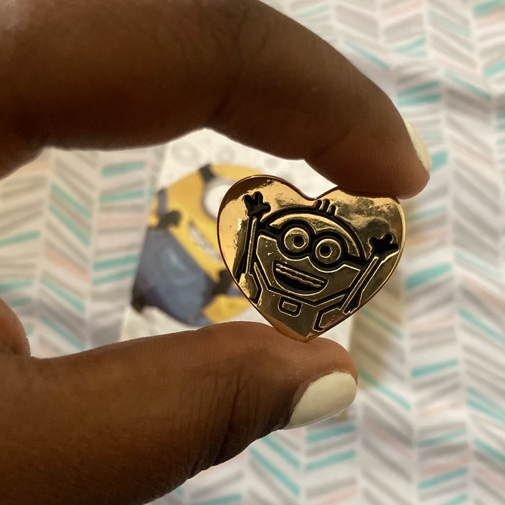 minions pin from the new movie